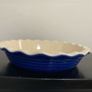 Emile Henry 10" Blue Pie Dish